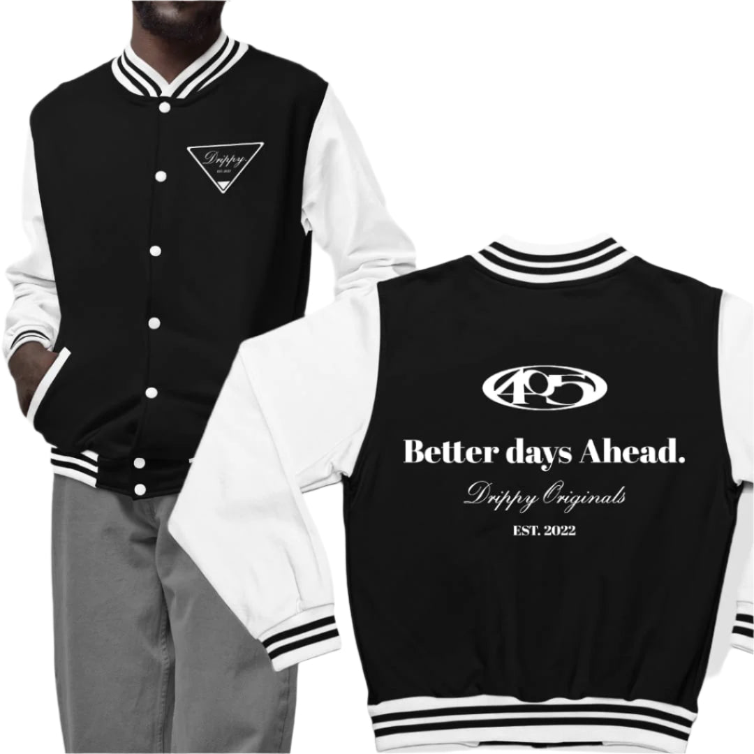 Better Days Ahead Varsity Jacket (Regular Fit)