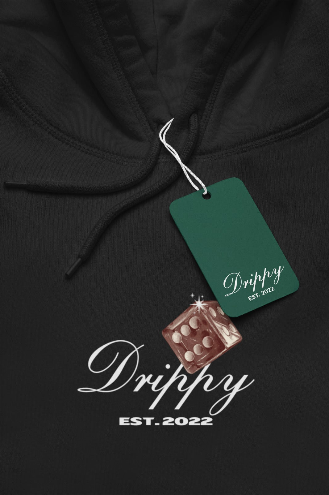 Dice Hoodie (Oversized) (Black)