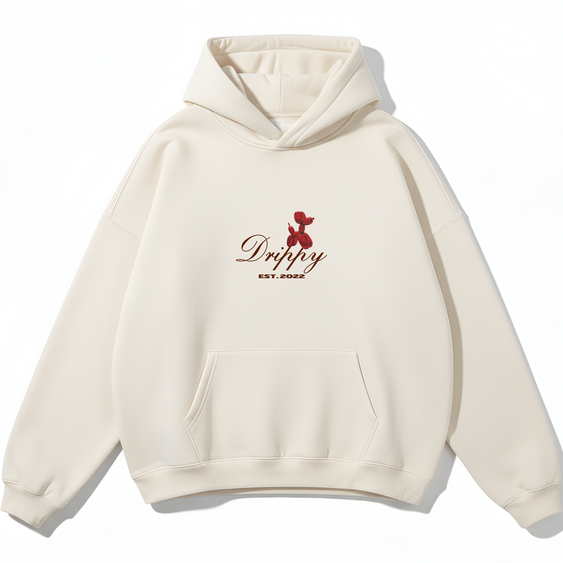 Rich Kid Hoodie (Oversized) (Off-White)