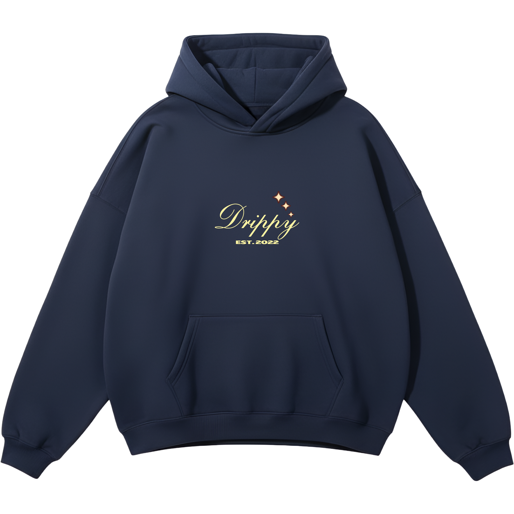 Richie rich Hoodie (Oversized) (Navy)