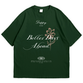 Better Days Ahead Oversized T-shirt (Bottle green)