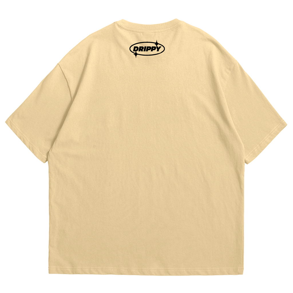 Evolution Oversized T-shirt (Beige)