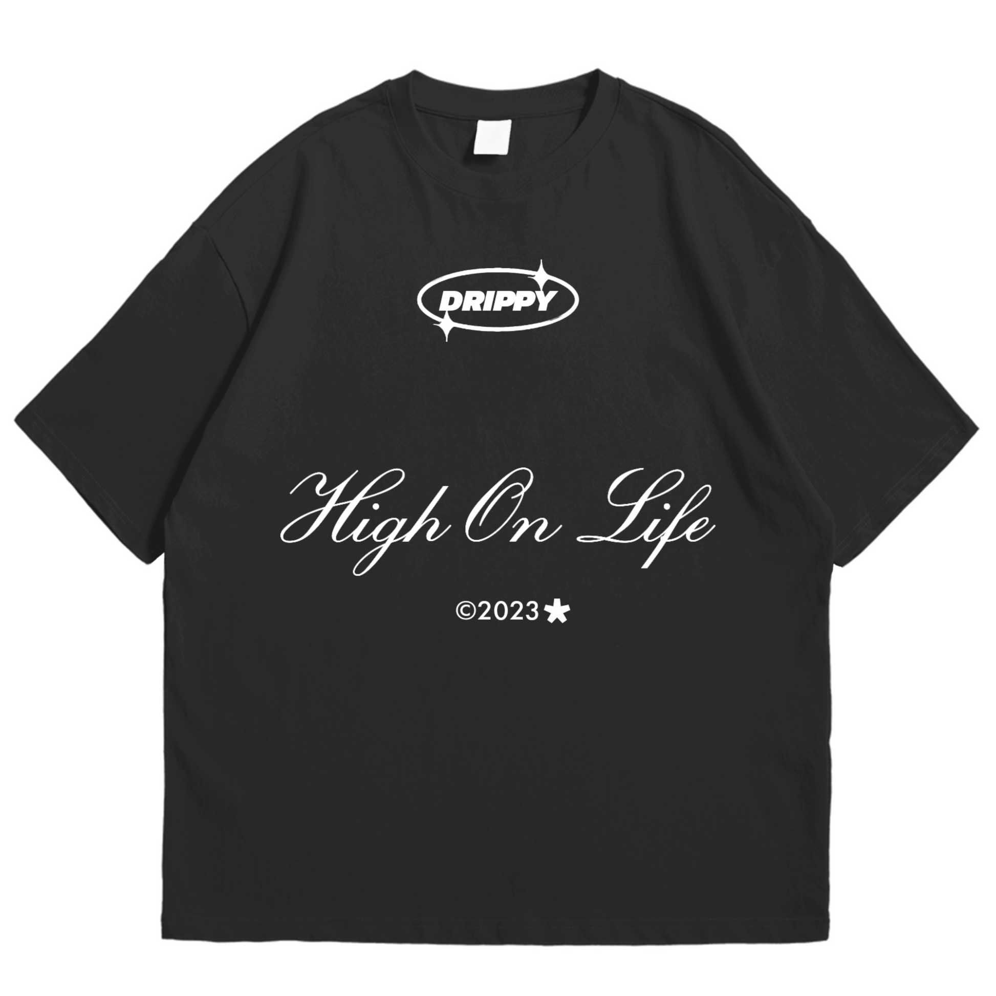 High On Life Oversized T-shirt (Black)