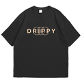 Drippy Oversized T-shirt (Black)