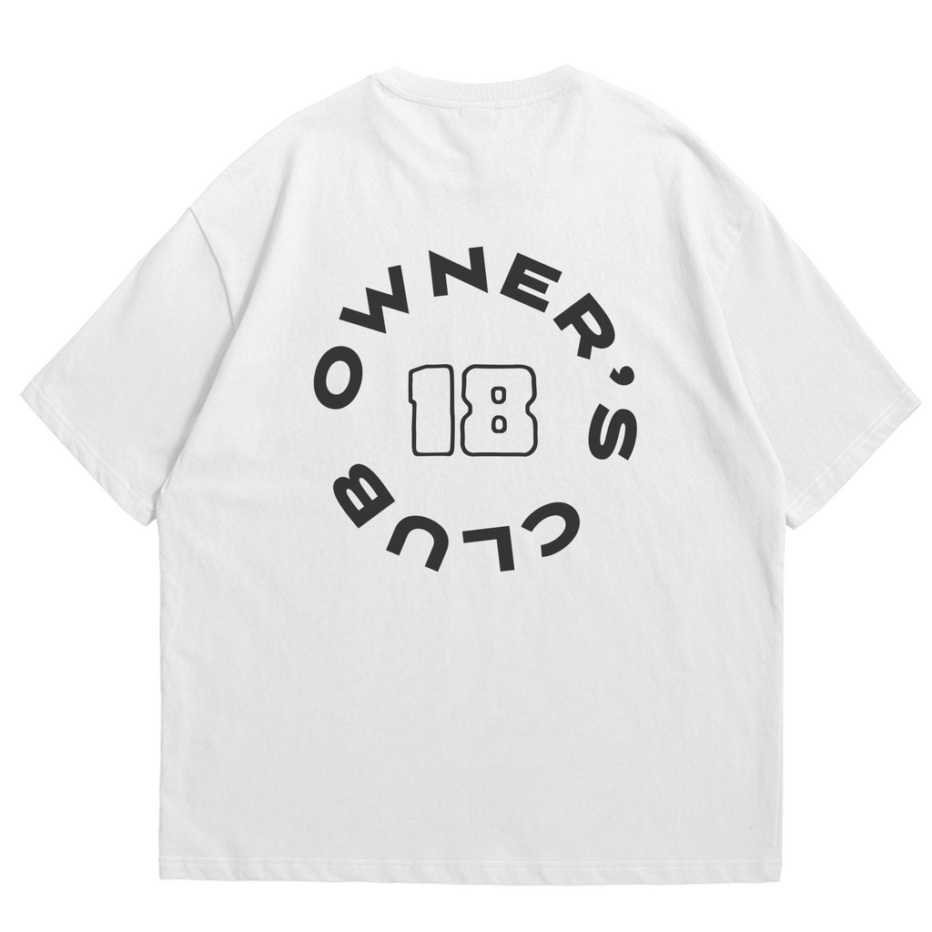 Instinct Oversized T-shirt (White)