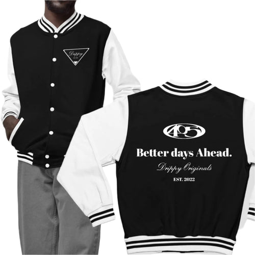 Better Days Ahead Varsity Jacket (Regular Fit)