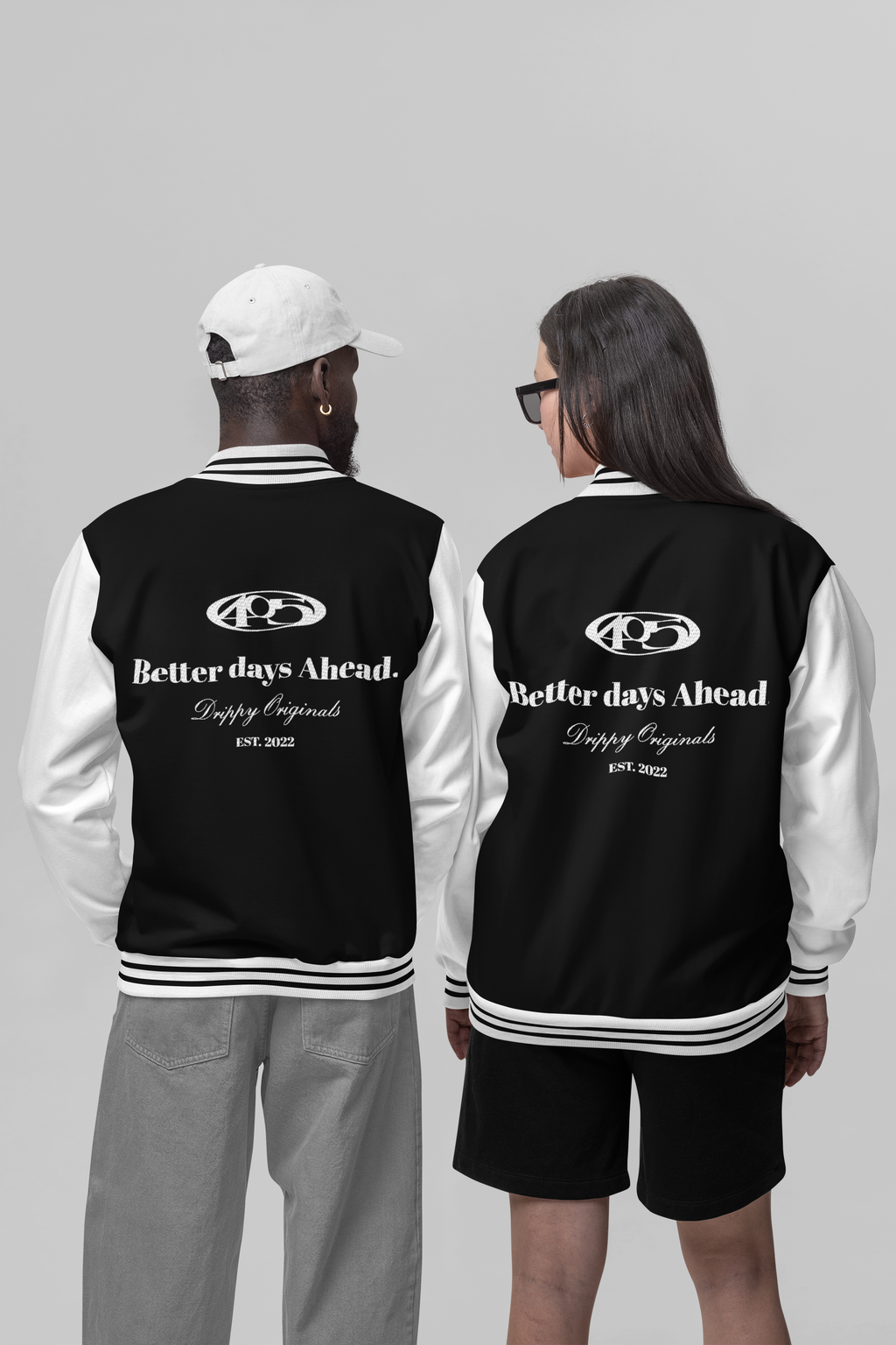 Better Days Ahead Varsity Jacket (Regular Fit)