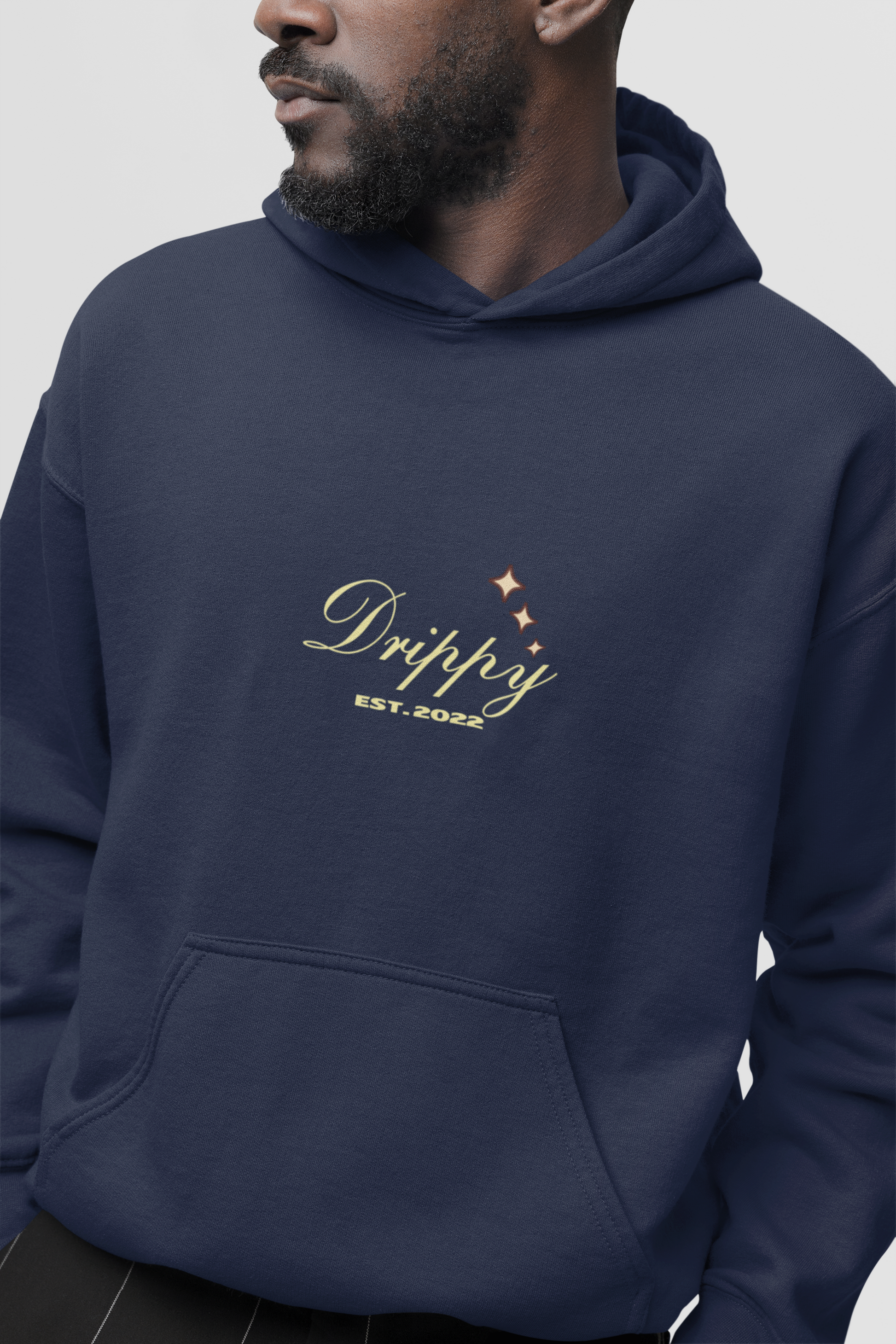 Richie rich Hoodie (Oversized) (Navy)