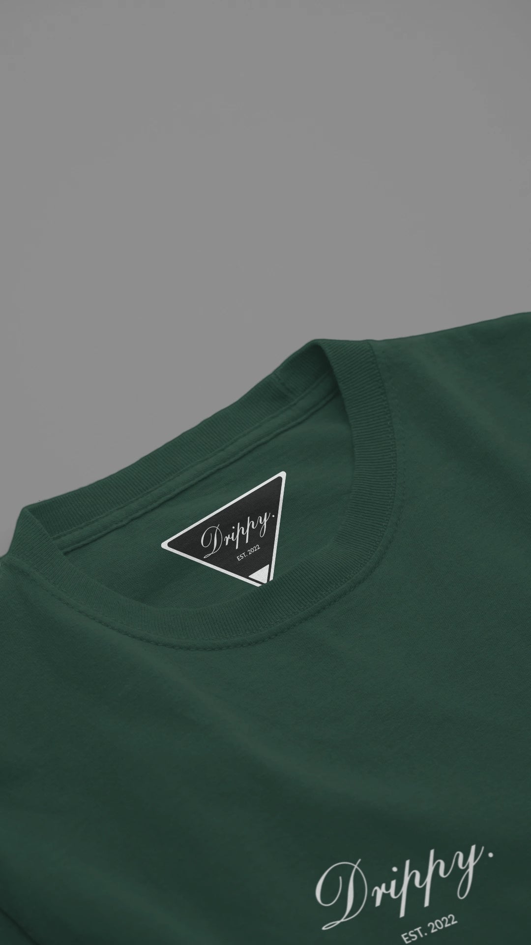 Better Days Ahead Oversized T-shirt (Bottle green)
