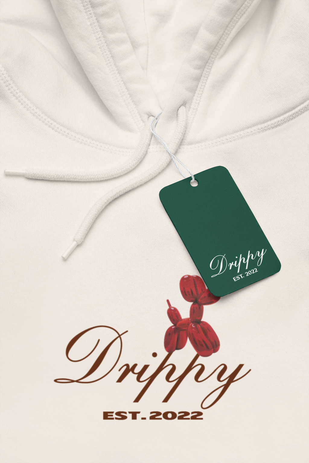 Rich Kid Hoodie (Oversized) (Off-White)